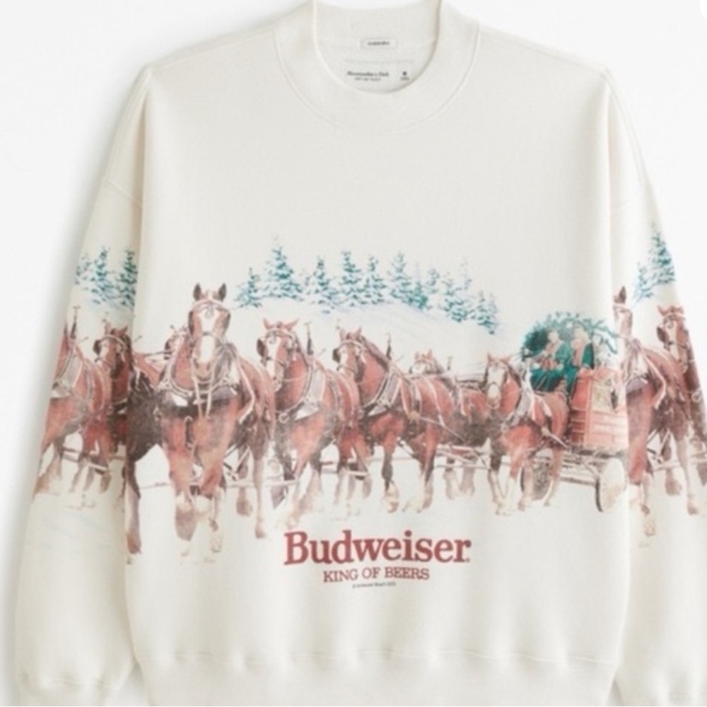 Abercrombie & Fitch Budweiser Sweatshirt